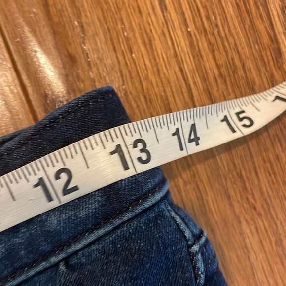 Express 90’s slim super high rise skinny cargo jeans 6l - Picture 8 of 15